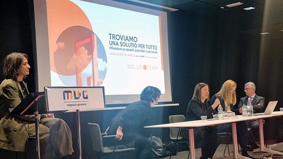 Incontro con imprenditori e professionisti di Solutio "Troviamo una Solutio per Tutto”